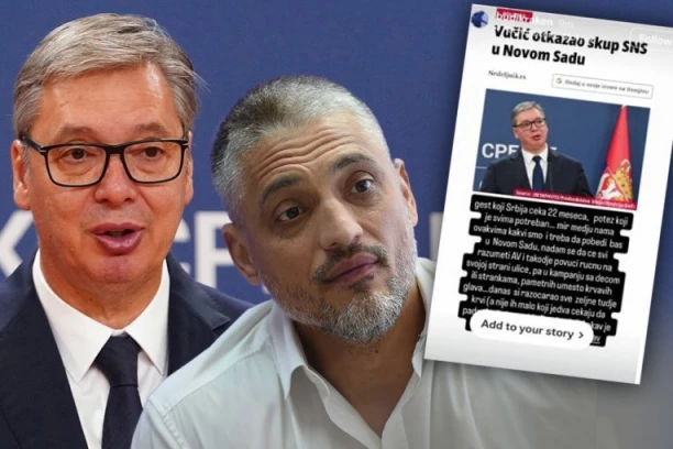 "U KAMPANJU PAMETNIH UMESTO KRVAVIH GLAVA!" Čedomir Jovanović pohvalio Vučića: "Predsednik si kakav je Srbiji potreban!"
