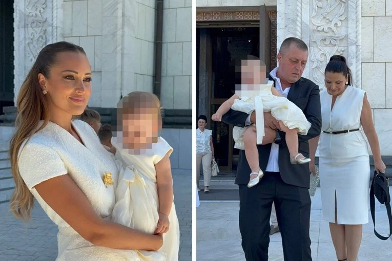 ARIA NIJE PLAKALA, PLAKALA JE BAKA: Aco Pejović krstio Prijinu ćerku, muzička zvezda pozirala s naslednicom! (VIDEO)