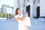 CELA SRBIJA U SUZAMA ZBOG OBJAVE ALEKSANDRE PRIJOVIĆ: Oglasila se nakon ćerkinog krštenja i podelila selfi s naslednicom!