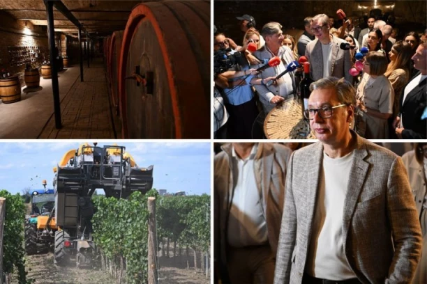 VUČIĆ U ČOKI: Put Čoka - Crna Bara krećemo već sutra! Narod ga dočekao aplauzima i povicima (FOTO)