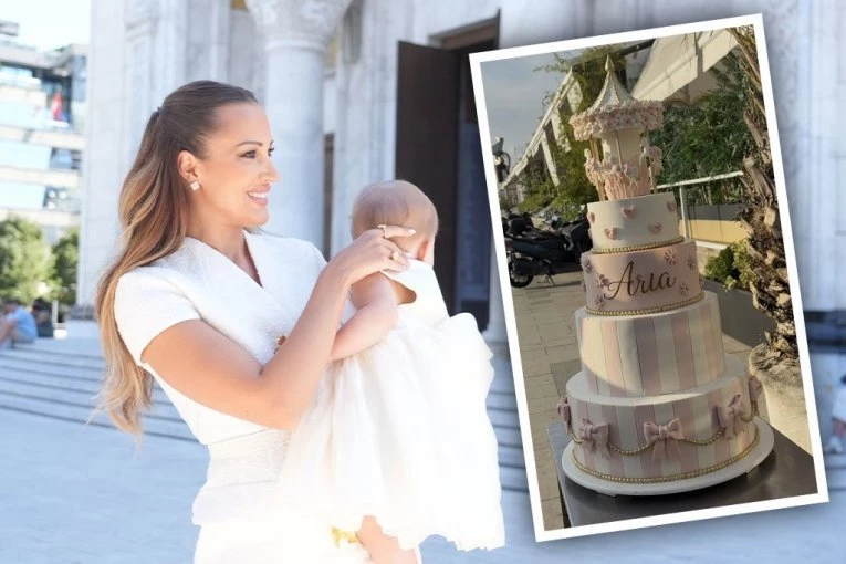 TORTA KAO IZ BAJKE ZA MALU ARIJU! Prija i Filip spremili ćerkicu RINGIŠPIL NA ČETIRI SPRATA, a stigao je i SPECIJALNI GOST! (VIDEO)