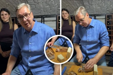 "VEČERAS SMO RADILI NA LISTI ZA POSLANIKE" Vučić sa mladima iz Vojvodine: Rešio sam da ih poslužim slaninicom (VIDEO)