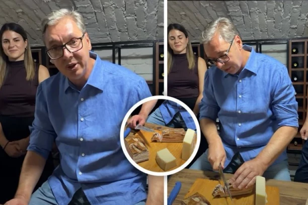 "VEČERAS SMO RADILI NA LISTI ZA POSLANIKE" Vučić sa mladima iz Vojvodine: Rešio sam da ih poslužim slaninicom (VIDEO)