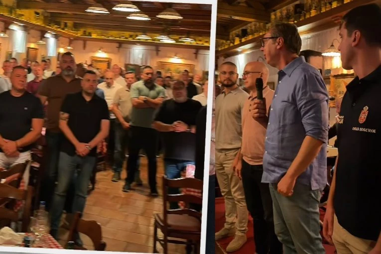 VUČIĆ OBJAVIO DELIĆ ATMOSFERE SA PALIĆA I POSLAO JAKU PORUKU: "Boriću se za Srbiju svim srcem" (VIDEO)