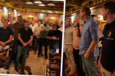 VUČIĆ OBJAVIO DELIĆ ATMOSFERE SA PALIĆA I POSLAO JAKU PORUKU: "Boriću se za Srbiju svim srcem" (VIDEO)