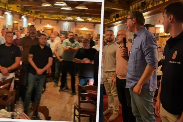 VUČIĆ OBJAVIO DELIĆ ATMOSFERE SA PALIĆA I POSLAO JAKU PORUKU: "Boriću se za Srbiju svim srcem" (VIDEO)