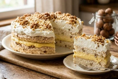 Najlepša PUSLICA TORTA na starinski način: Hrskava kora i bogat fil prosto se tope u ustima