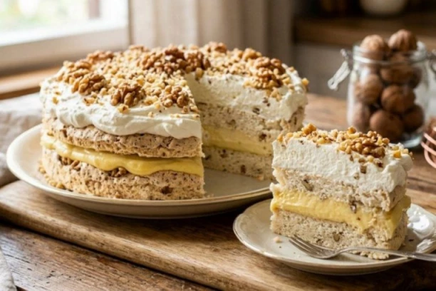 Najlepša PUSLICA TORTA na starinski način: Hrskava kora i bogat fil prosto se tope u ustima