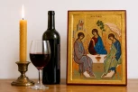 PRED RUŠENJE NA STOLU OSTALI UPALJENA SLAVSKA SVEĆA, IKONA I VINO, POSLEDNJI TRAG PRAVOSLAVLJA: Sala Svete Trojice na Gazivodama sravnjena sa zemljom
