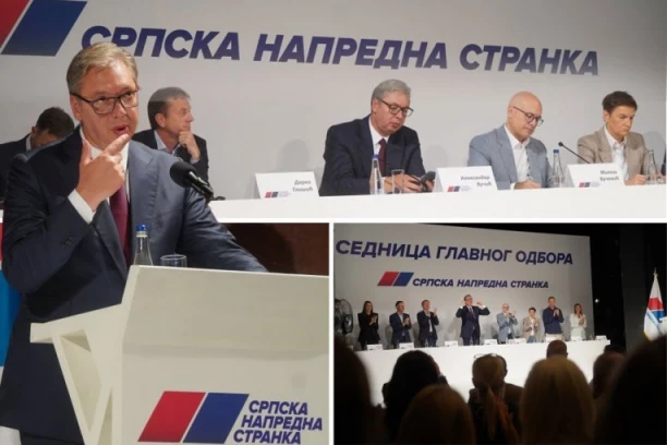 GLAVNI ODBOR SNS ZASEDA U NIŠU! Vučić izabran za nosioca liste: Za mene je ovo ogromna čast! (FOTO)