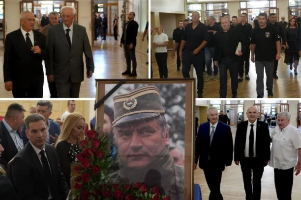 U SLAVU GENERALA MLADIĆA: Počela komemoracija u Domu Vojske povodom smrti komandanta Glavnog štaba Vojske Republike Srpske (FOTO)