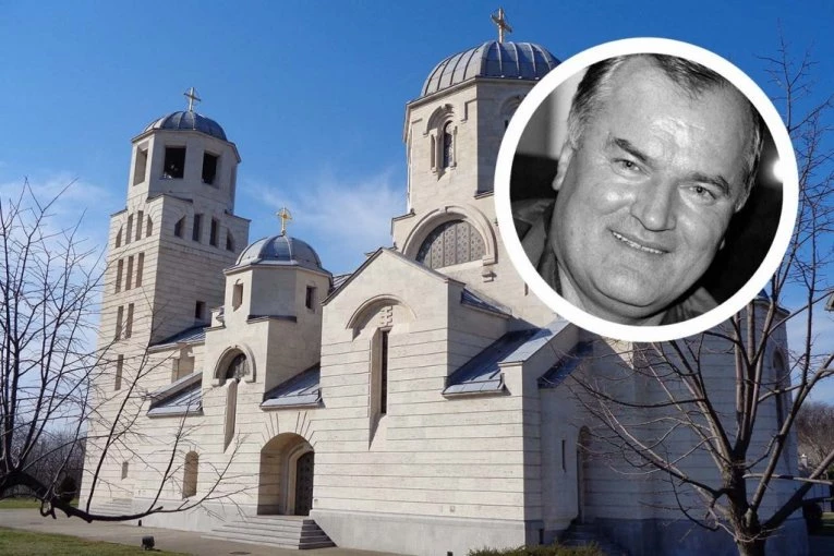 DANAS SAHRANA RATKA MLADIĆA! Građani već pristižu, veliki broj ljudi oko crkve! (FOTO)