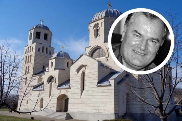 DANAS SAHRANA RATKA MLADIĆA! Građani već pristižu, veliki broj ljudi oko crkve! (FOTO)