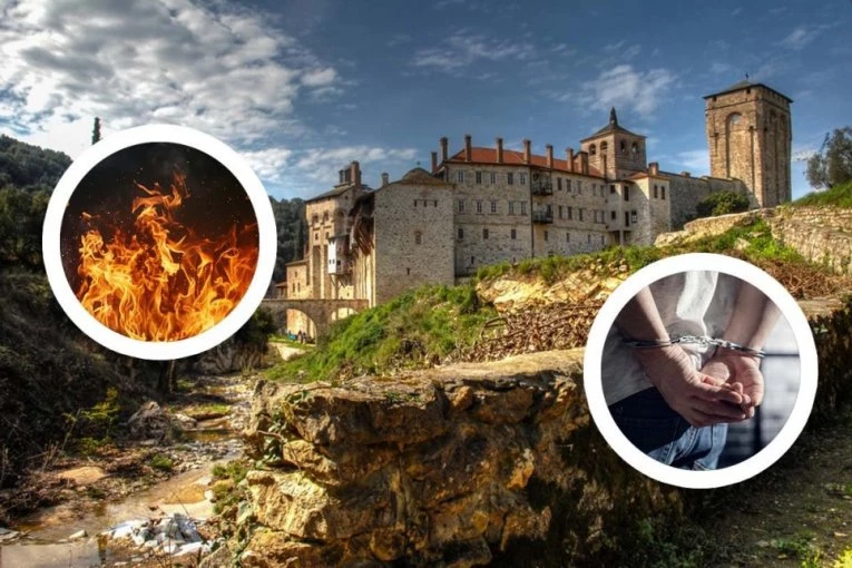 DRAMA NA SVETOJ GORI - POŽAR KOD HILANDARA: Uhapšen i kažnjen 53-godišnji muškarac zbog izazivanja požara iz nehata