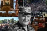 POSEBNA POČAST ZA RATKA MLADIĆA! Više od 300 sveštenika i hiljade ljudi okupili se ispred Crkve Svetog Luke (FOTO, VIDEO)