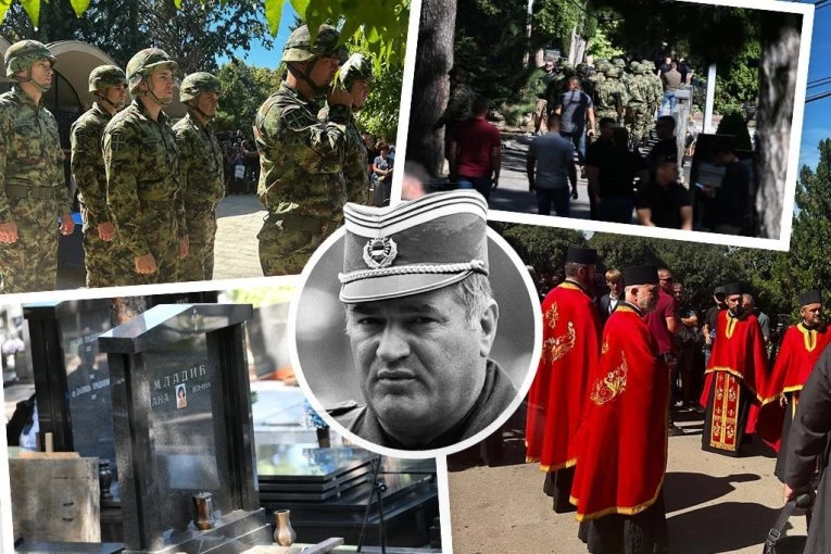 "USKORO TI TATA DOLAZI:" Građani kroz suze ljube Aninu sliku dok povorka sa kovčegom kreće iz crkve (FOTO, VIDEO)