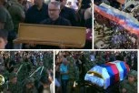 SIN NOSI SABLJU, UNUK ŠAPKU RATKA MLADIĆA! Tužna povorka na Topčiderskom groblju: Čuje se vojni orkestar (FOTO/VIDEO)