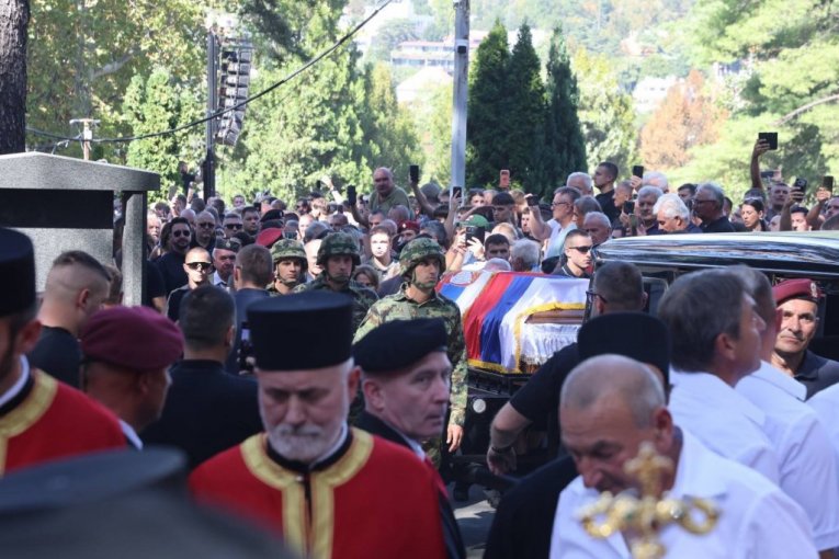 Ratko Mladić poslednji ispraćaj