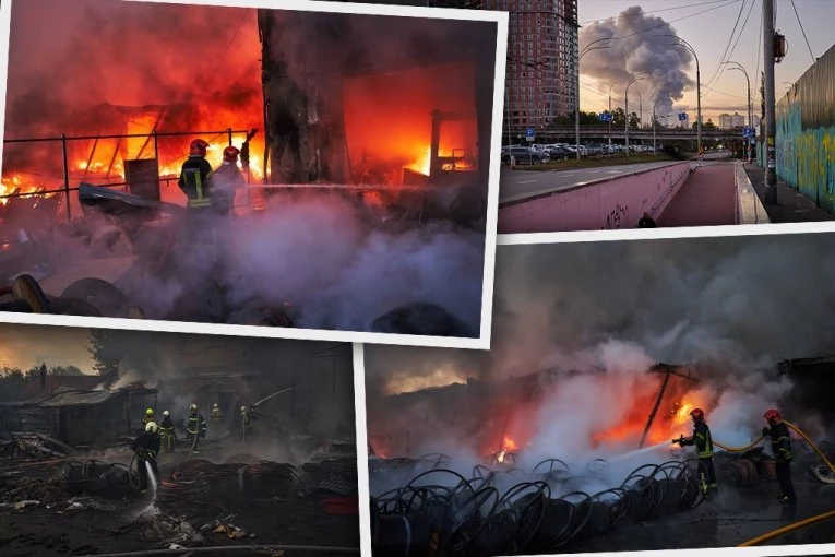 KRVAVO JUTRO U UKRAJINI! Rusi ZASULI Kijev raketama, ima MRTVIH i RANJENIH - SNIMCI SU STRAŠNI! (FOTO, VIDEO)