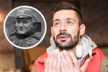 POTRESNO OGLAŠAVANJE NAKON SAHRANE RATKA MLADIĆA: Milan Vasić se oprostio od generala (FOTO)