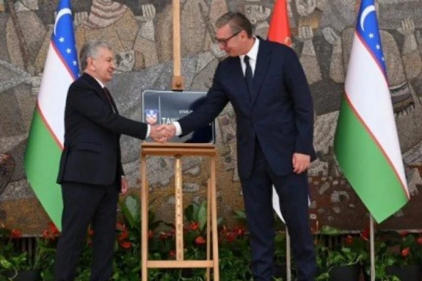 SRBIJA I UZBEKISTAN JAČAJU ODNOSE! Vučić odlikovao Mirzijojeva, razmenjeno 20 bilateralnih dokumenata i uspostavljeno strateško partnerstvo! (FOTO)