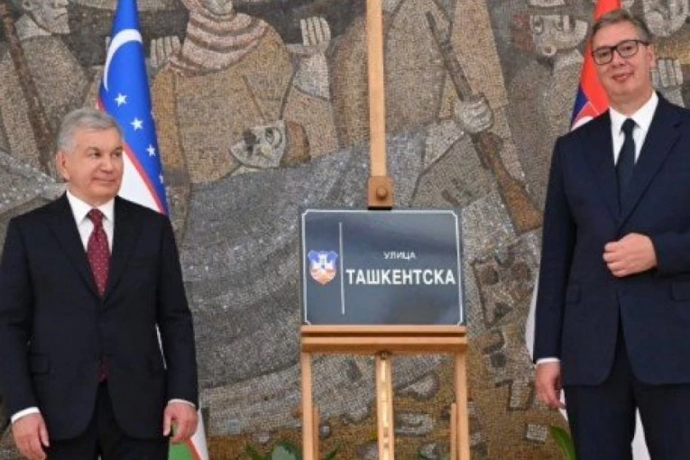 SRBIJA I UZBEKISTAN JAČAJU ODNOSE! Vučić odlikovao Mirzijojeva, razmenjeno 20 bilateralnih dokumenata i uspostavljeno strateško partnerstvo - BEOGRAD DOBIJA TAŠKENTSKU ULICU! (FOTO)