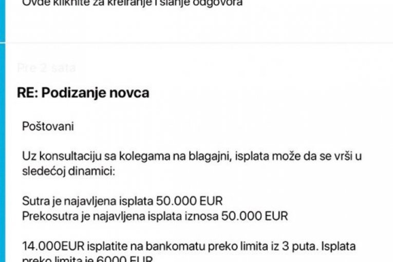 Ovako se Rajfajzen banka ponaša prema svojim klijentima