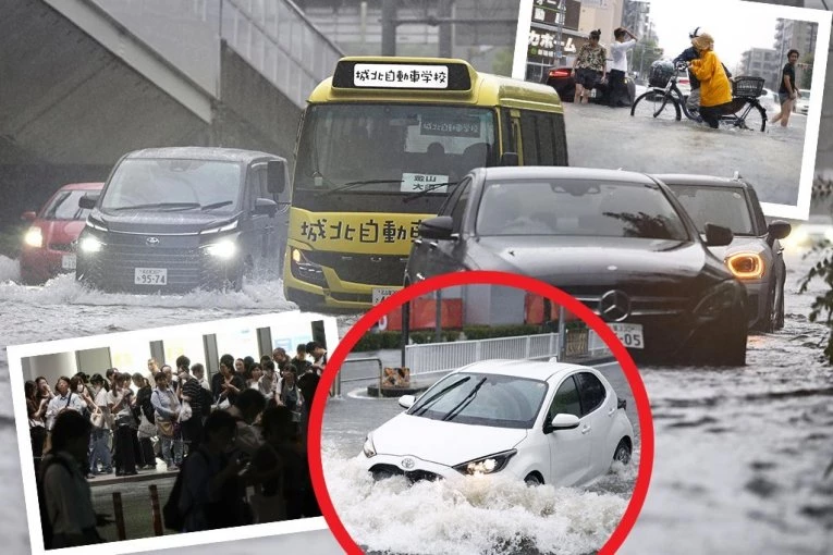 ZEMLJA NA UDARU JAKOG NEVREMENA! Pale REKORDNE količine padavina, saobraćaj PARALISAN, ljudi ZAROBLJENI! (FOTO, VIDEO)