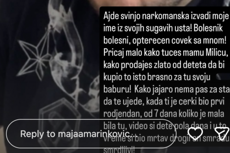 Objava Maje Marinković