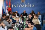 JAGODINU POSETILO DESET PRIVREDNIKA IZ RUSIJE! Dalibor Marković Palma: "Zahvaljujem se gostima iz Rusije što su izabrali da investiraju u Jagodinu!" (FOTO)