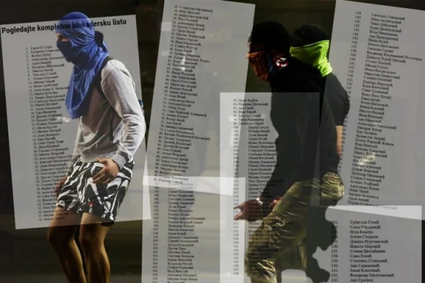 UDARNO! Ovo je nova blokaderska lista! (FOTO)