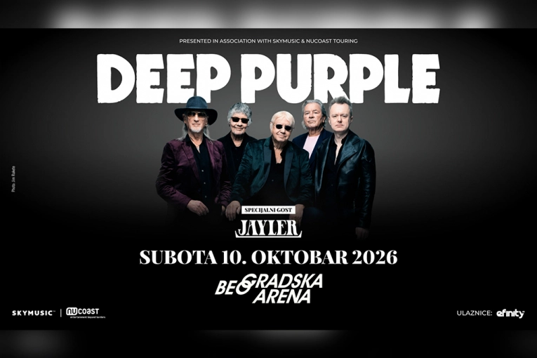 MESEC DANA DO ROK SPEKTAKLA: DEEP PURPLE STIŽE U BEOGRADSKU ARENU 10. OKTOBRA - VIŠE OD 50 GODINA ISTORIJE, NOVI ALBUM I HITOVI KOJI SU PROMENILI SVETSKU MUZIČKU SCENU