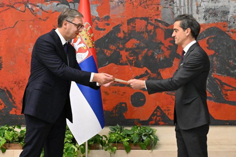Aleksandar Vučić i Ander Ruis de Gopegi Aramburua