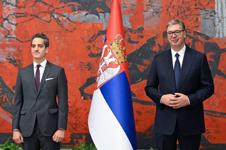 Aleksandar Vučić i Ander Ruis de Gopegi Aramburua
