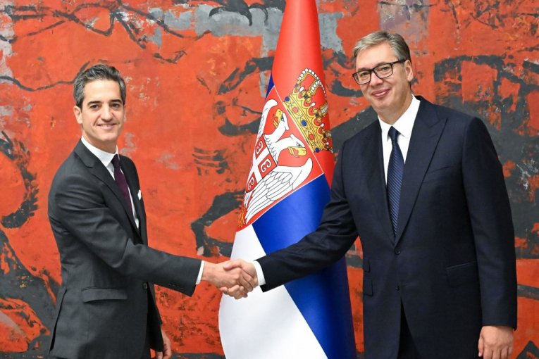 Aleksandar Vučić i Ander Ruis de Gopegi Aramburua