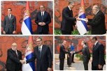 VUČIĆ SA NOVIM AMBASADORIMA! Predsednik Srbije primio akreditivna pisma ambasadora Azerbejdžana i Španije!