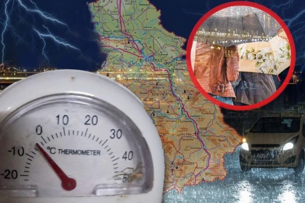 ZABELEŽEN PRVI MINUS! U OVOM mestu u Srbiji jutros je temperatura pala ISPOD NULE! (FOTO)