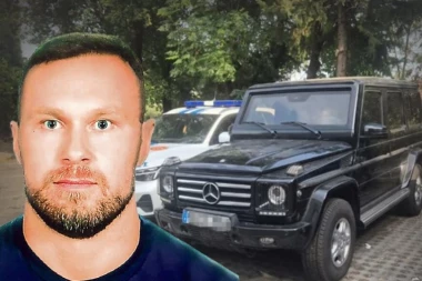 ZVICER OSTAO BEZ BLINDIRANOG MERCEDESA OD 300.000 EVRA! Sumnja se da ga je stekao kriminalom, a to nije jedini automobil koji mu je oduzet! (FOTO)
