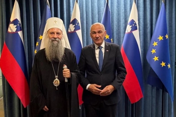 PATRIJARH PORFIRIJE I PREMIJER SLOVENIJE JANEZ JANŠA OTVORILI VAŽNE TEME: U razgovoru i poruka o životu pravoslavnih Srba u Sloveniji