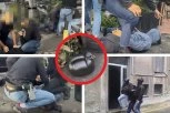 "VRAČARCI" PALI U CENTRU BEOGRADA: Hteli da zapale lokal, OVAKO je izgledala akcija policije (VIDEO)