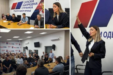 MESAROVIĆ POSETILA VRANJE I PORUČILA: Jedinstvo Srbije gradimo u svakom gradu, opštini i selu, razgovorom sa ljudima!