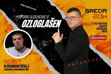 ALEKSANDAR ŠEŠELJ: Sa Vučićem imamo zajednički cilj, ali nismo ista stranka!