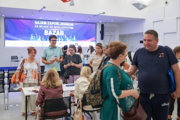KORAK KA SAMOSTALNOSTI: Održan Sajam zapošljavanja za mlade sa invaliditetom