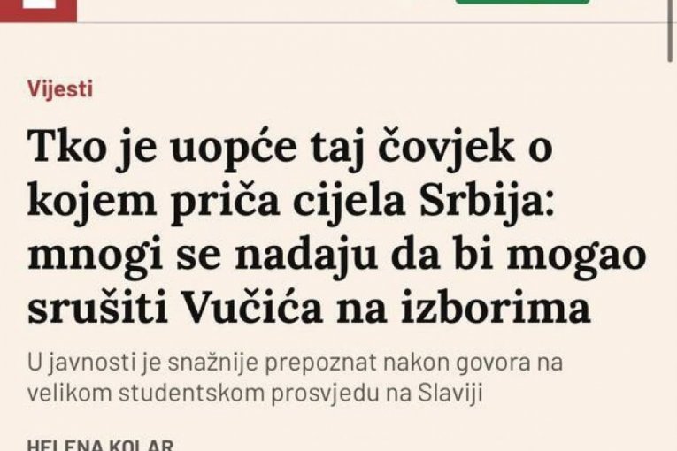 Hrvatski mediji krenuli su u otvorenu kampanju podrške Iliji Srdanoviću