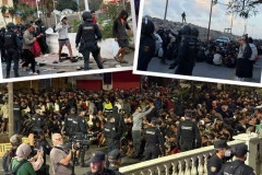 MIGRANTSKA KRIZA PRERASLA U HAOS! Stampedo na plaži, policija ispalila HICE UPOZORENJA - IMA POVREĐENIH! (FOTO, VIDEO)