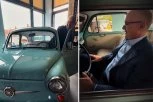 KO JE DASA U EKSTAZI, KADA PREKO STOTKE GAZI: Vučević seo u čuvenog fiću, pa se prisetio starih dana: Četiri napred, jedna nazad i - CEPAJ!
