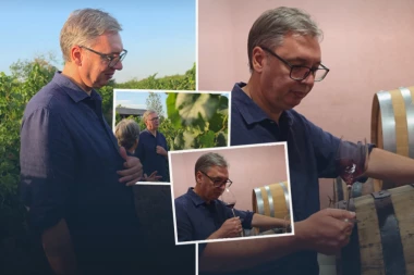 "OVAKO VREDNI I POSVEĆENI LJUDI DONOSE PROSPERITET!" Vučić posetu Podunavskom okrugu završio posetom porodici Madžić - SAM JUTROS KRENUO SVOJIM AUTOMOBILOM U OBILAZAK! (VIDEO)