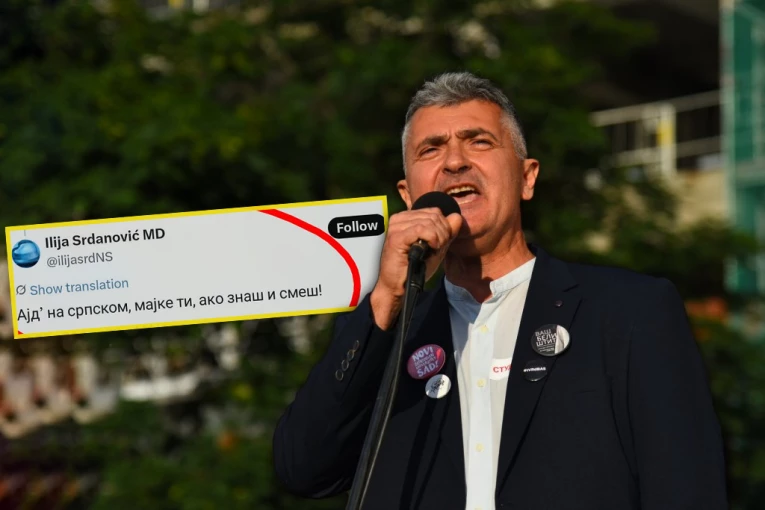 ILIJA SRDANOVIĆ NE PRESTAJE DA ŠOKIRA! Ismejao čoveka iz Republike Srpske zbog ijekavice  - PIPER ODREAGOVAO: "SRAMOTNO I JADNO!"