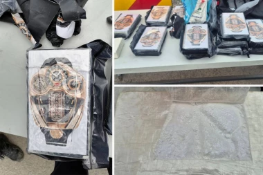 VELIKA AKCIJA POLICIJE NA GRANICI! Zaplenili 17,5 kg kokaina, muškarac (57) EKSPRESNO UHAPŠEN: Nađeno i više od 2.000 evra (FOTO, VIDEO)