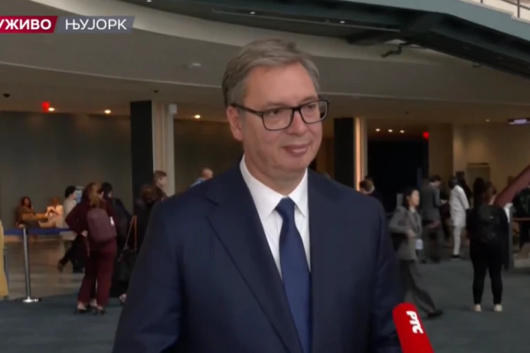VUČIĆ IZ NJUJORKA: Predsednik se obraća uoči govora pred Generalnom skupštinom UN